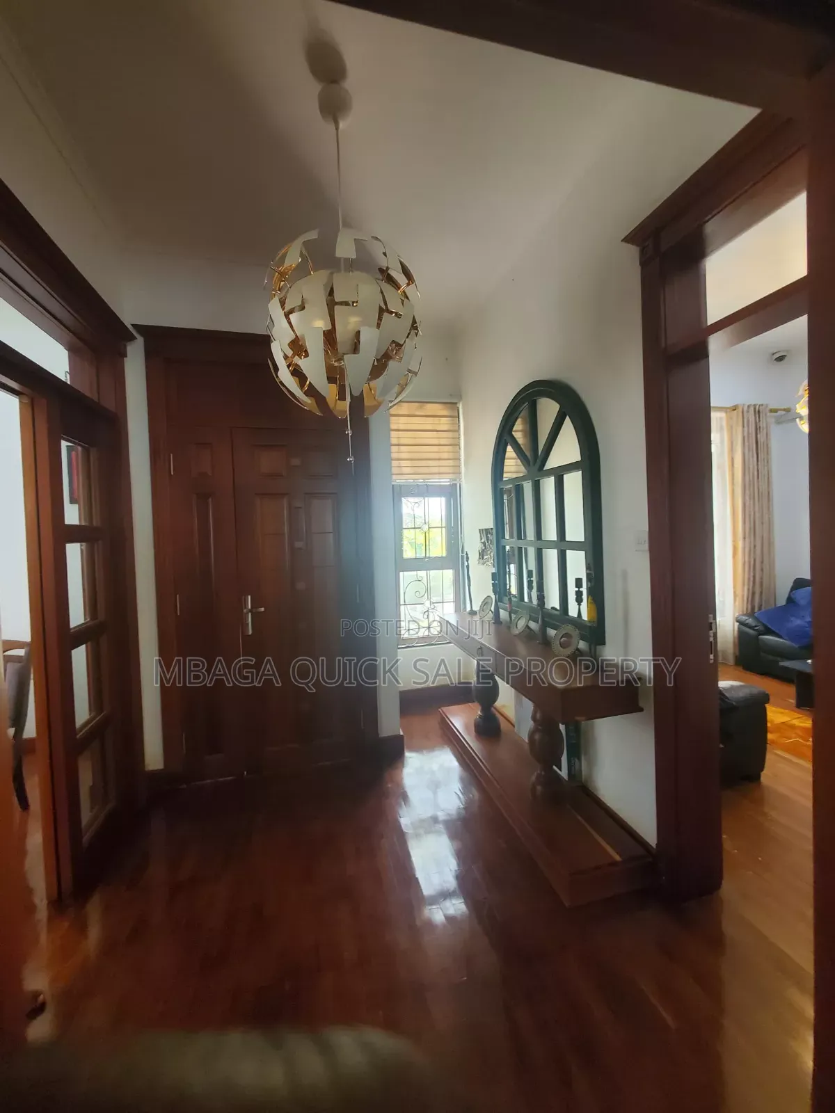 Furnished 4bdrm House in Madale Polisi, Goba for sale