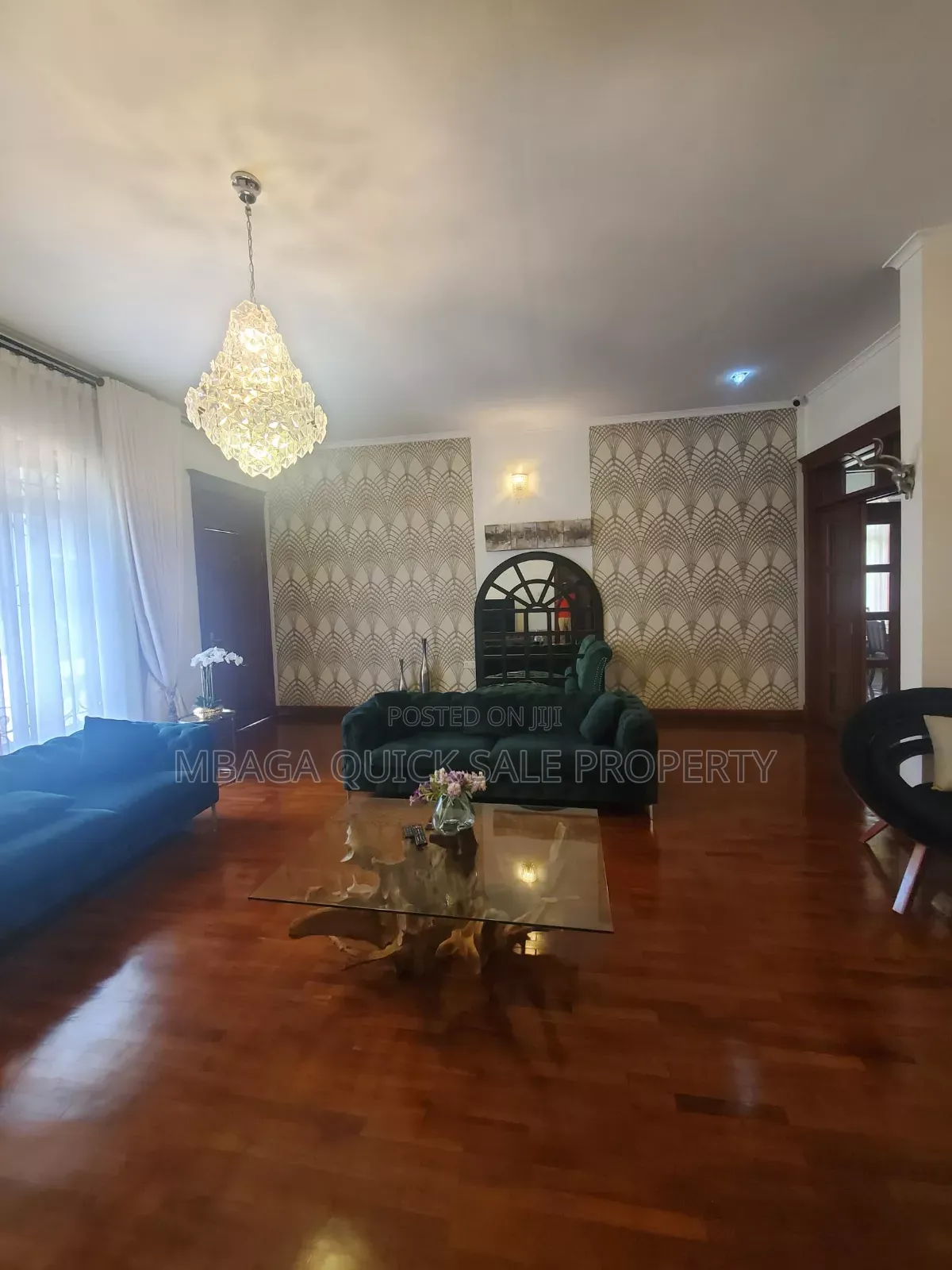 Furnished 4bdrm House in Madale Polisi, Goba for sale