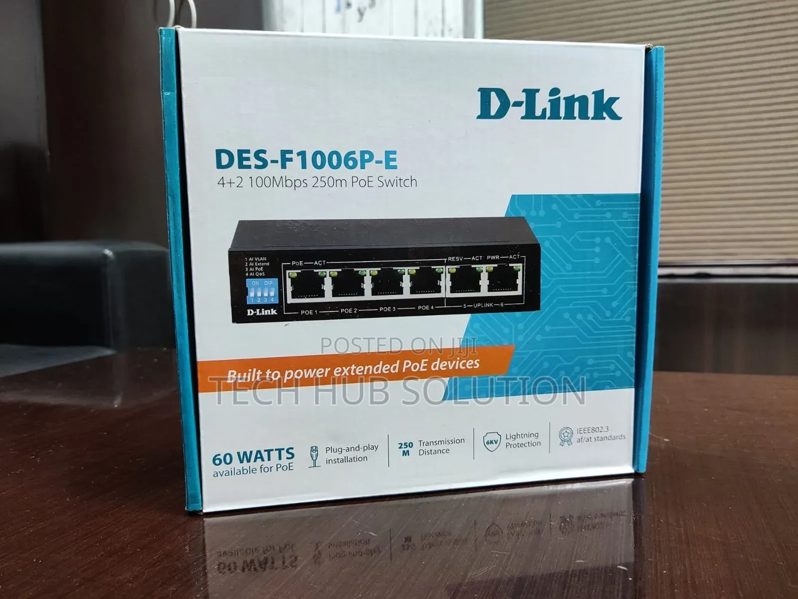 D Link 10 Port Long Range Poe Switch
