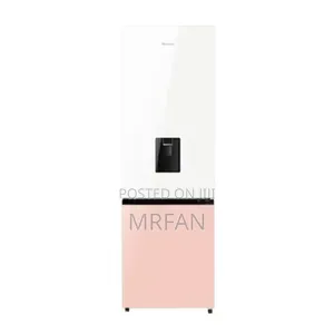 Hisense Refrigerator 350l Bottom White Pink H450bdp-Wd