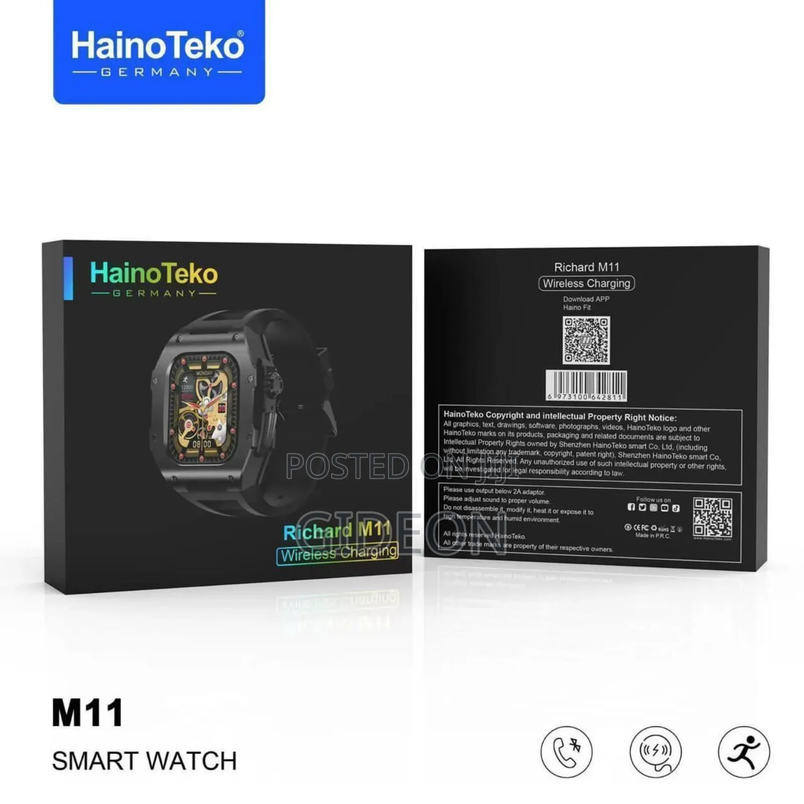 Smart Watch Hainoteko M11 Richard