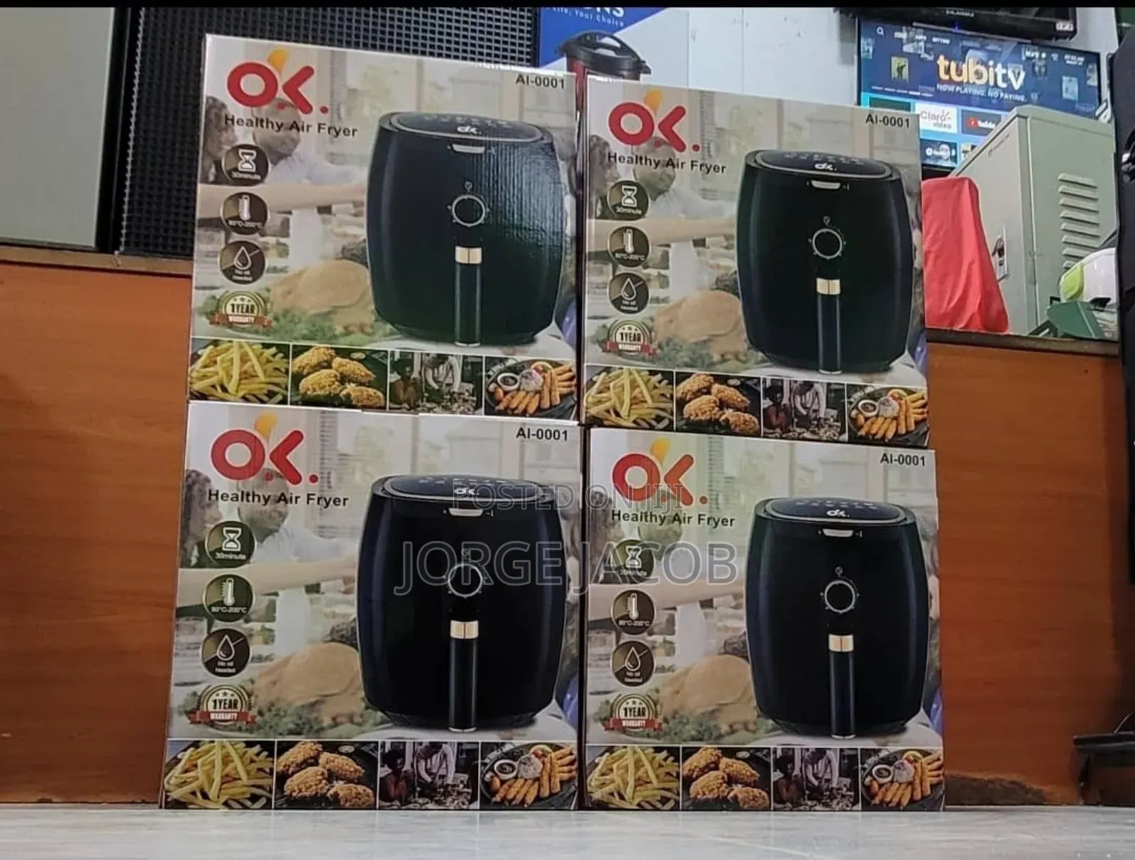 Ok Brand Air Fryer. 6.5l