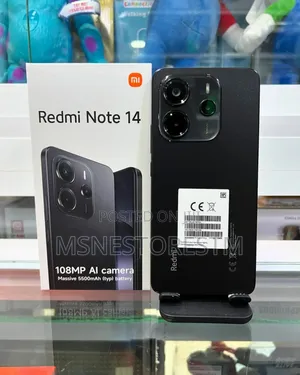 New Xiaomi Redmi Note 14 128 GB Black
