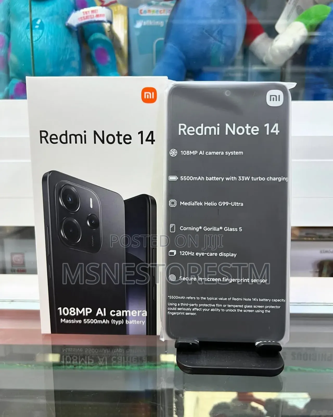 New Xiaomi Redmi Note 14 128 GB Black