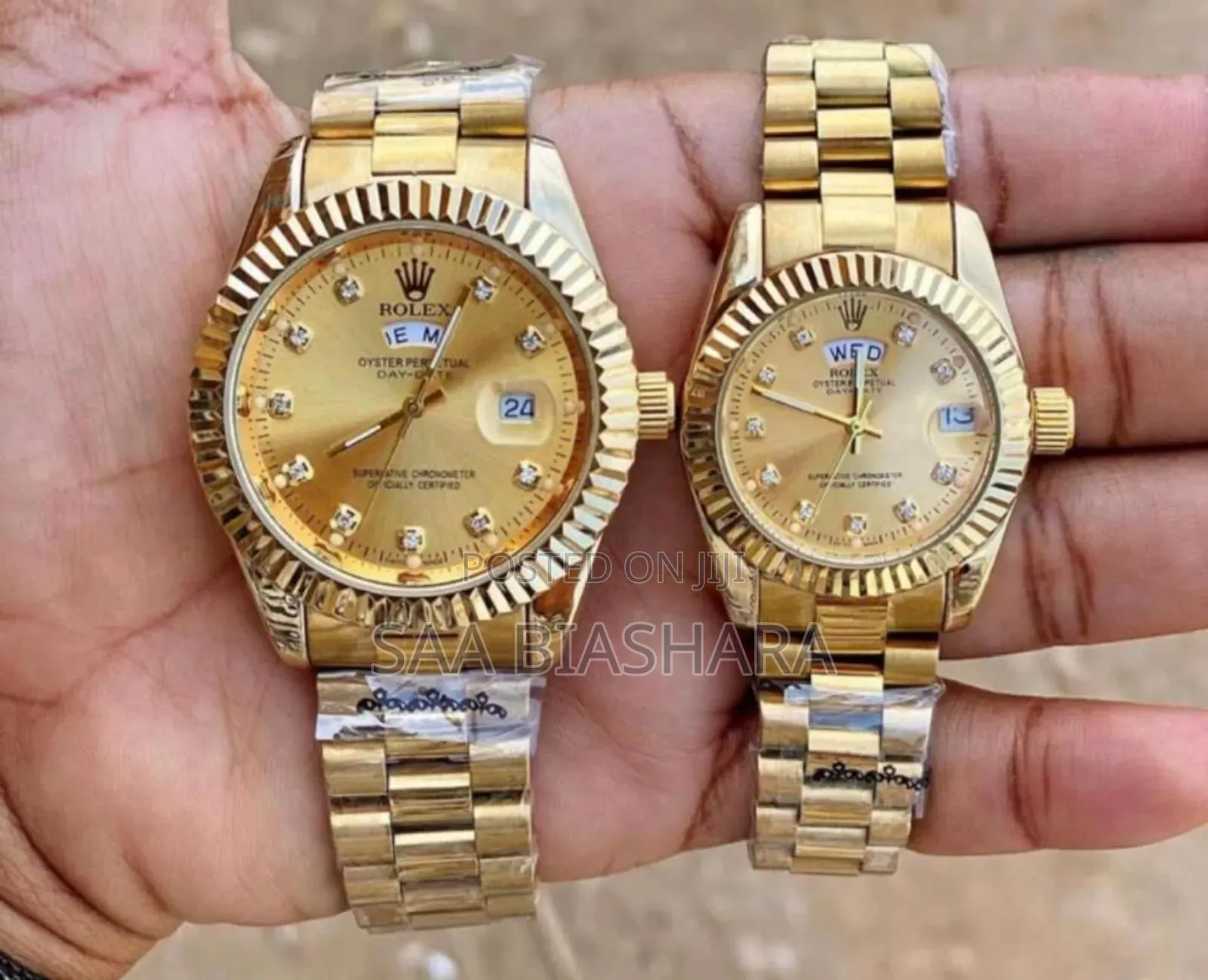 Rolex Couple Watches Offer for Eid Gold
