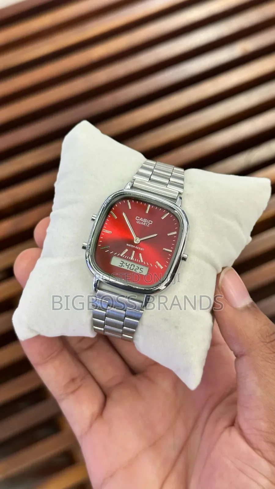 Casio Double Watch (Analogyanddigital)