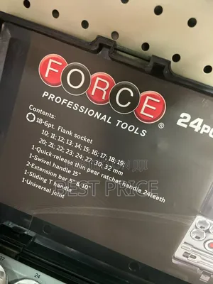 Force Socket Set Spanner 24pcs