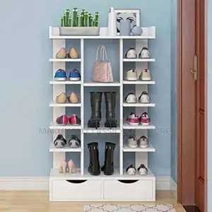 Shoesrack Za Kisasa Mbao Tupu