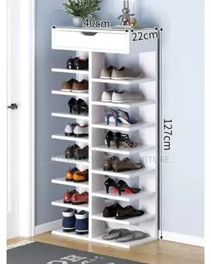 Shoesrack Za Kisasa Mbao Tupu