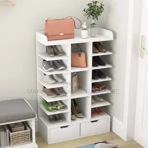 Shoesrack Za Kisasa Mbao Tupu