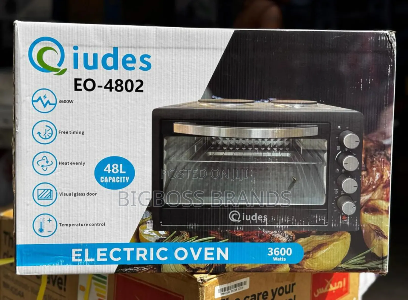 Qiudes Oven Liter 48 With Hot Plates