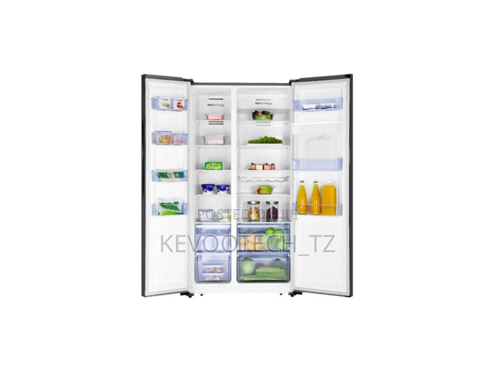 Hisense Refrigerator 514l Side by Side Doors Rs518n4