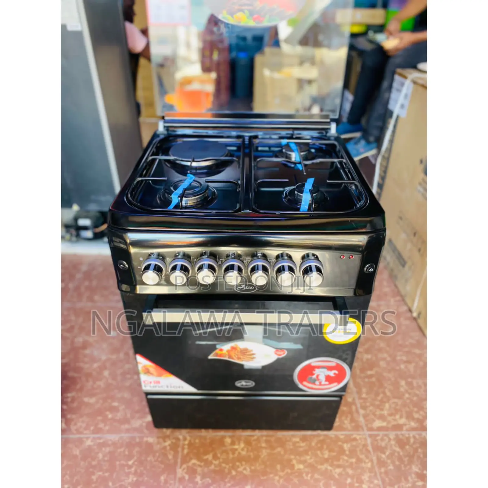 Aero 60cm X 60cm Gas Cooker, Electric Oven Grill