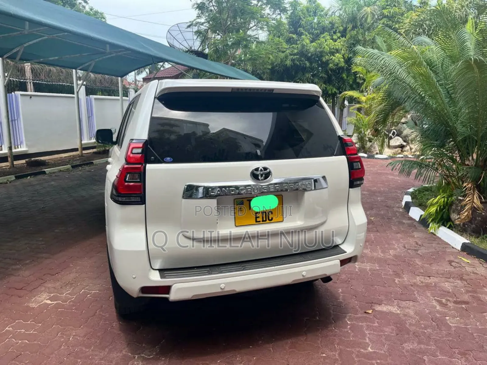 Toyota Land Cruiser Prado 2022 White