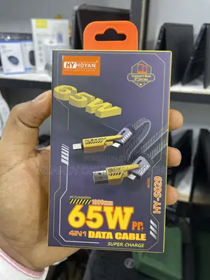 All Compatible 1m With 65w 4 in 1 Data Cable