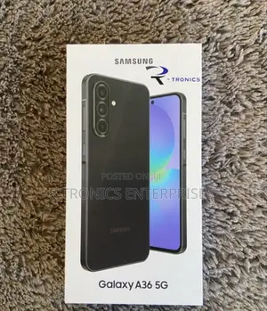 New Samsung Galaxy A36 256 GB Black