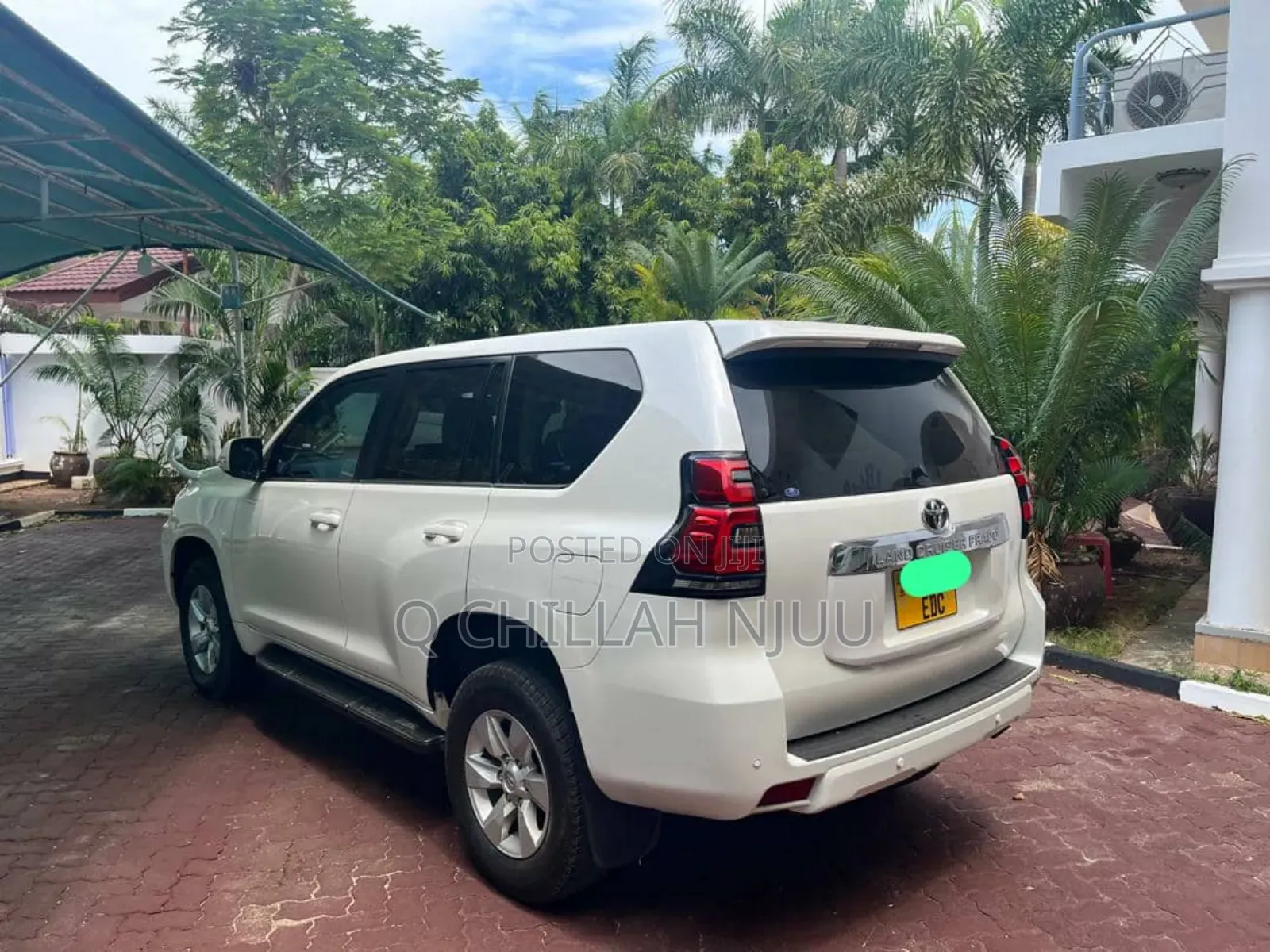 Toyota Land Cruiser Prado 2022 White