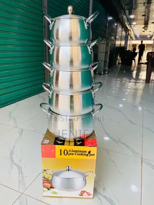 Alluminium Cooking Pots 5pcs