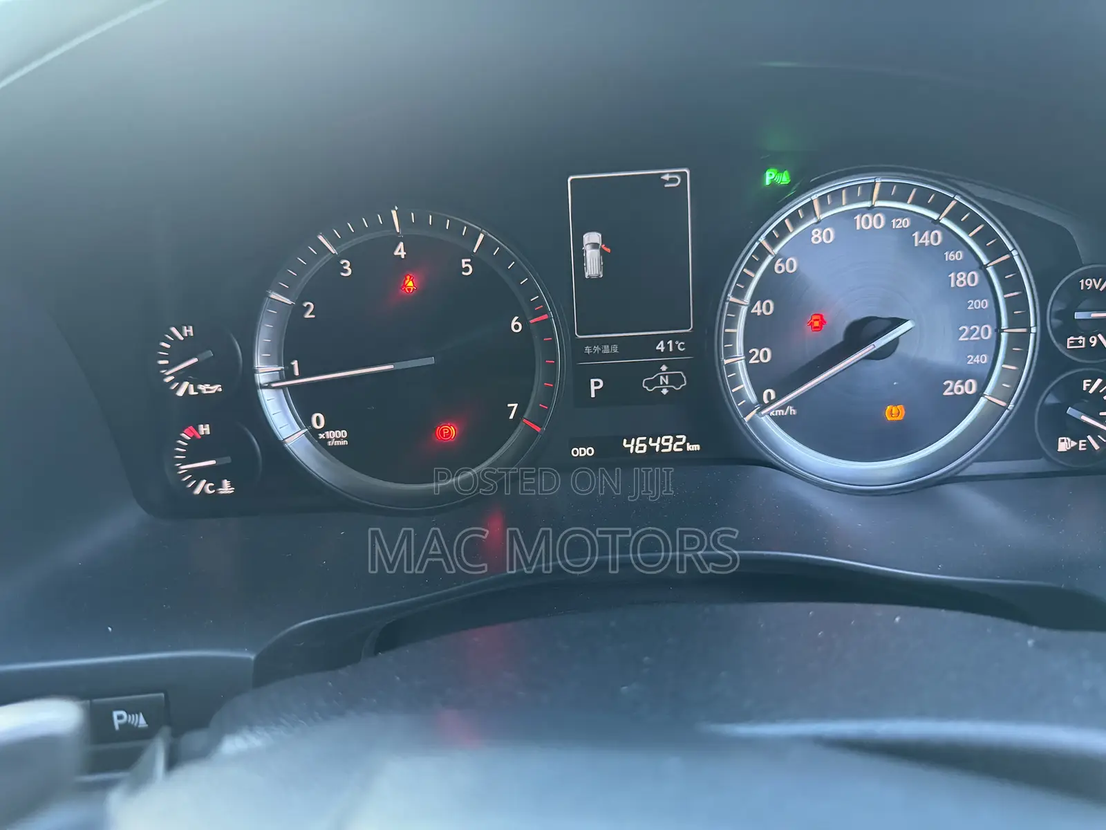 Lexus LX 570 AWD 2016 Black