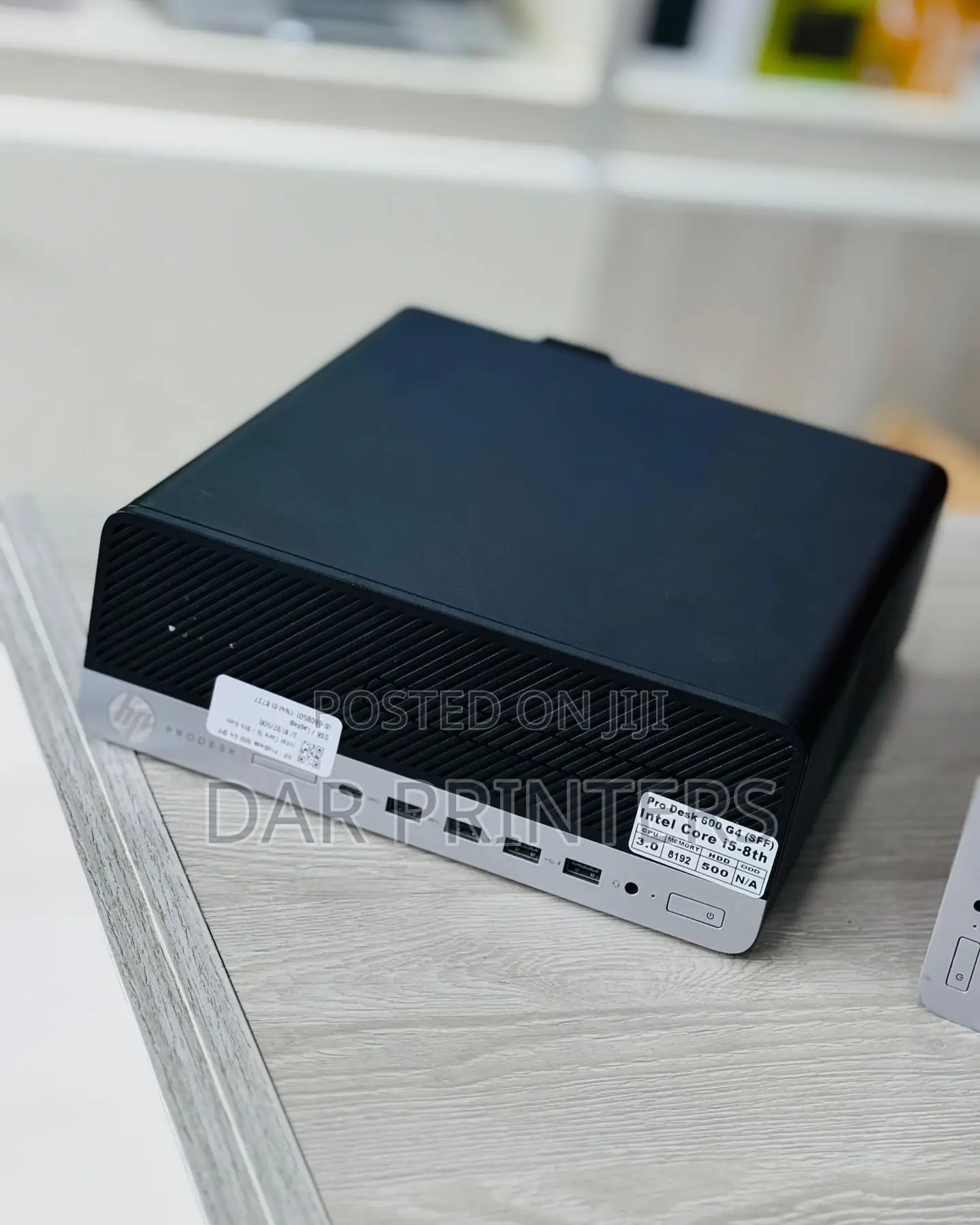 Desktop Computer HP ProDesk 600 G4 8GB Intel Core I5 HDD 500GB