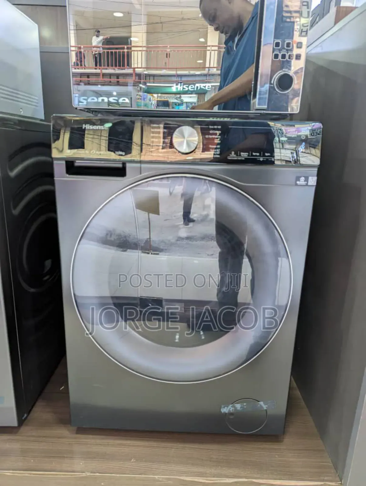 Hisense Automatic 10kg Inafua Na Kukamua (Wfqp1014evmt)