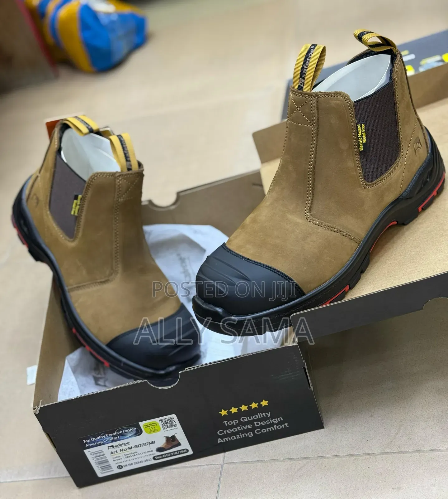 Mens Safety Boots Metalfree Original Grade1