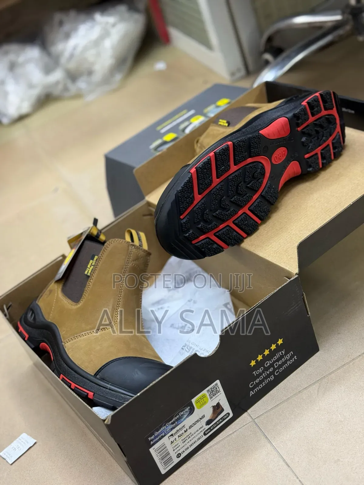Mens Safety Boots Metalfree Original Grade1