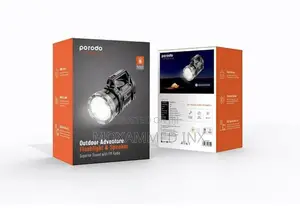 Porodo Pd-LSFLSP Outdoor Adventure Flashlight and Speake