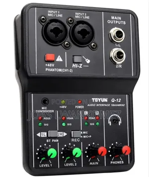 Photo - Audio Interface Sound Card(Q12)