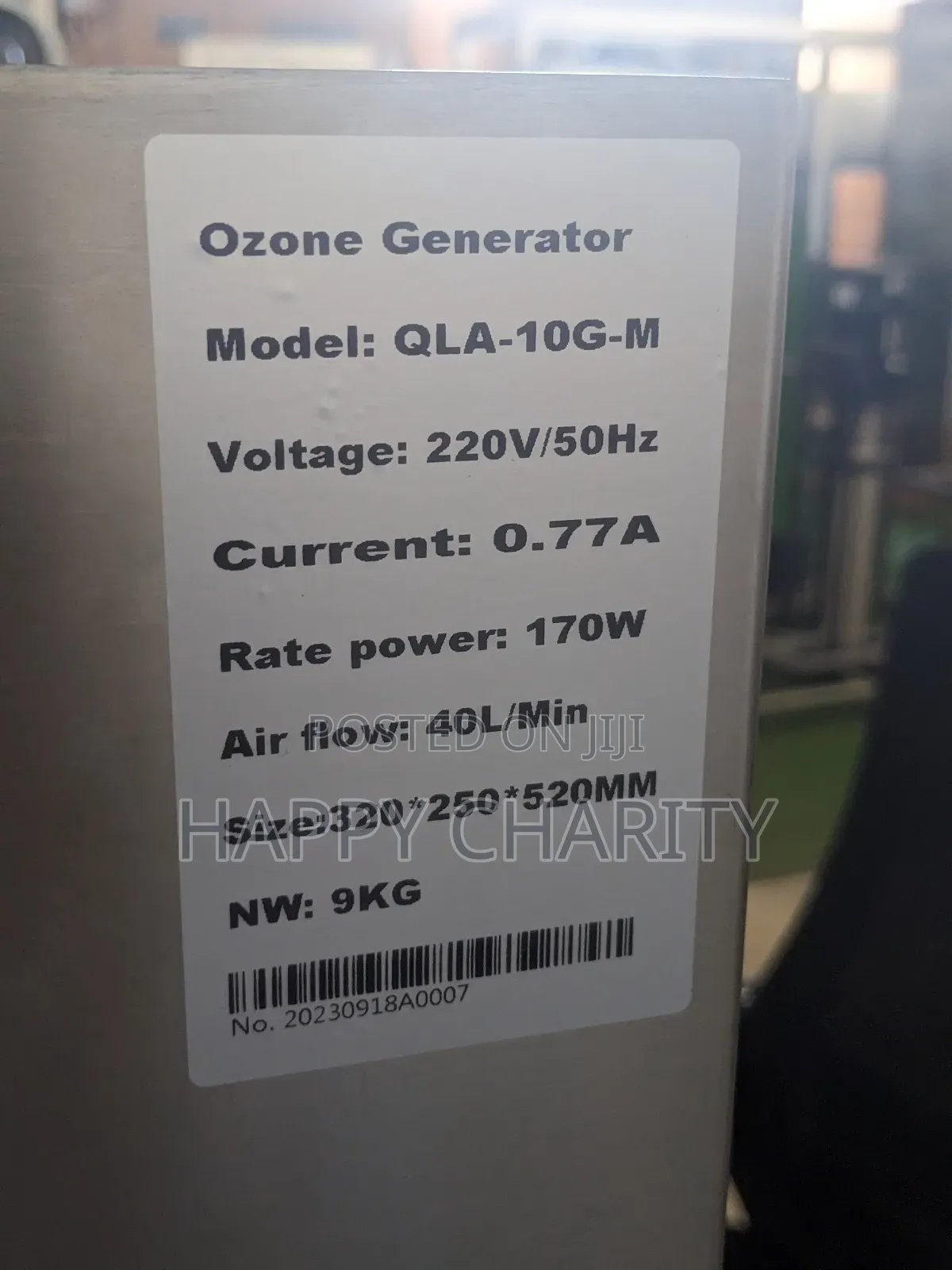 Ozone Generator 10g