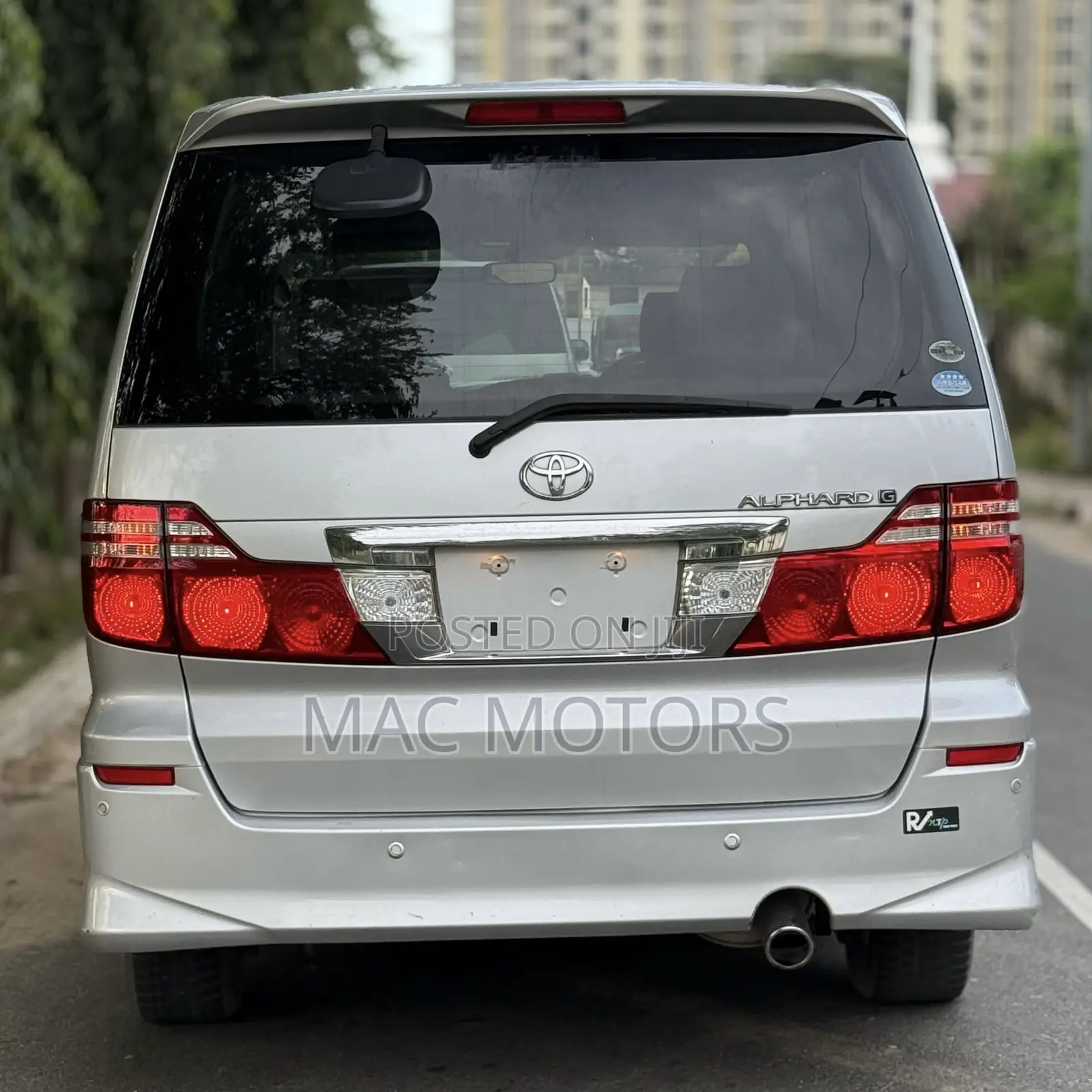 Toyota Alphard 2.4 Petrol FWD 2007 Silver