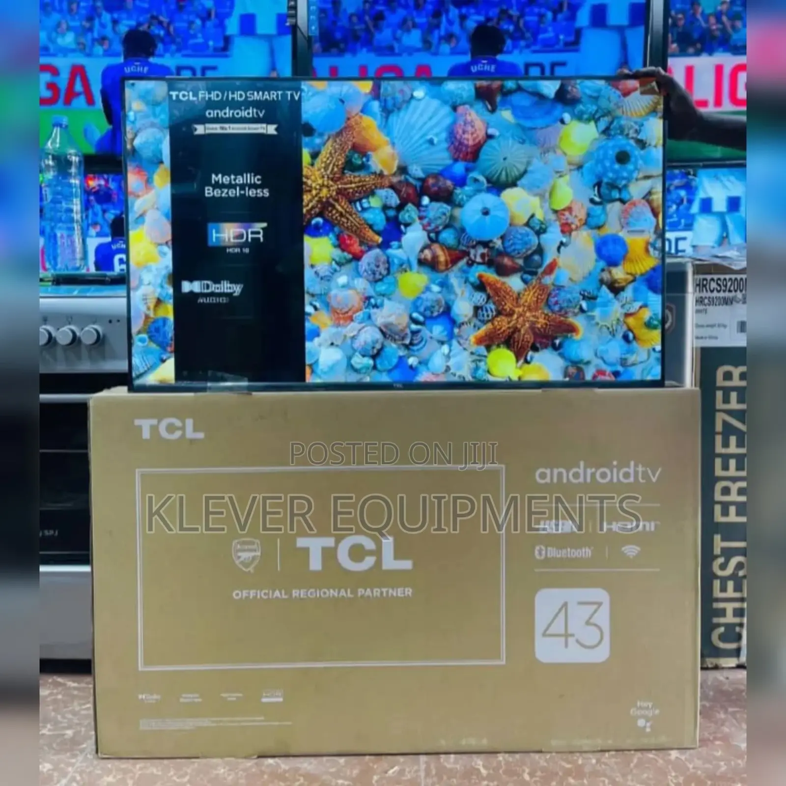 TCL 43” Smart Android Tv