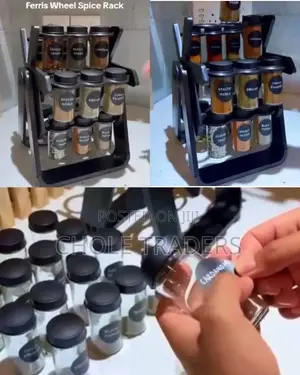 18 in 1 Ferris Wheel Rotating Spice Rack