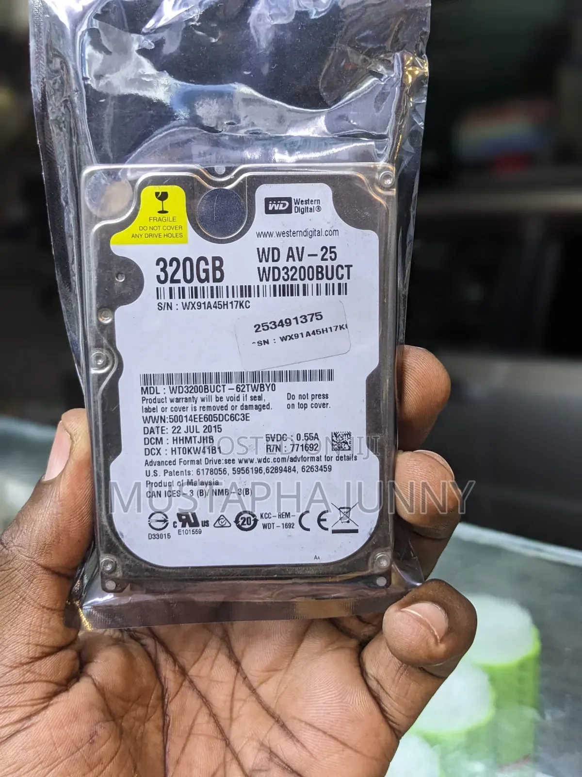 Hard Disk Drive 320 Gb