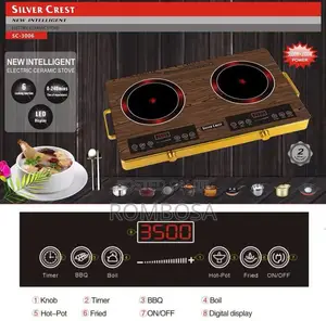 Photo - Silver Crest Electric Ceramic Stove