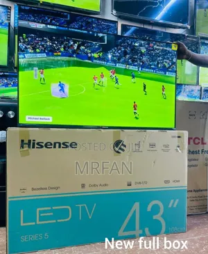 *Hisense Led Tv 43-Inch Ll Mpya