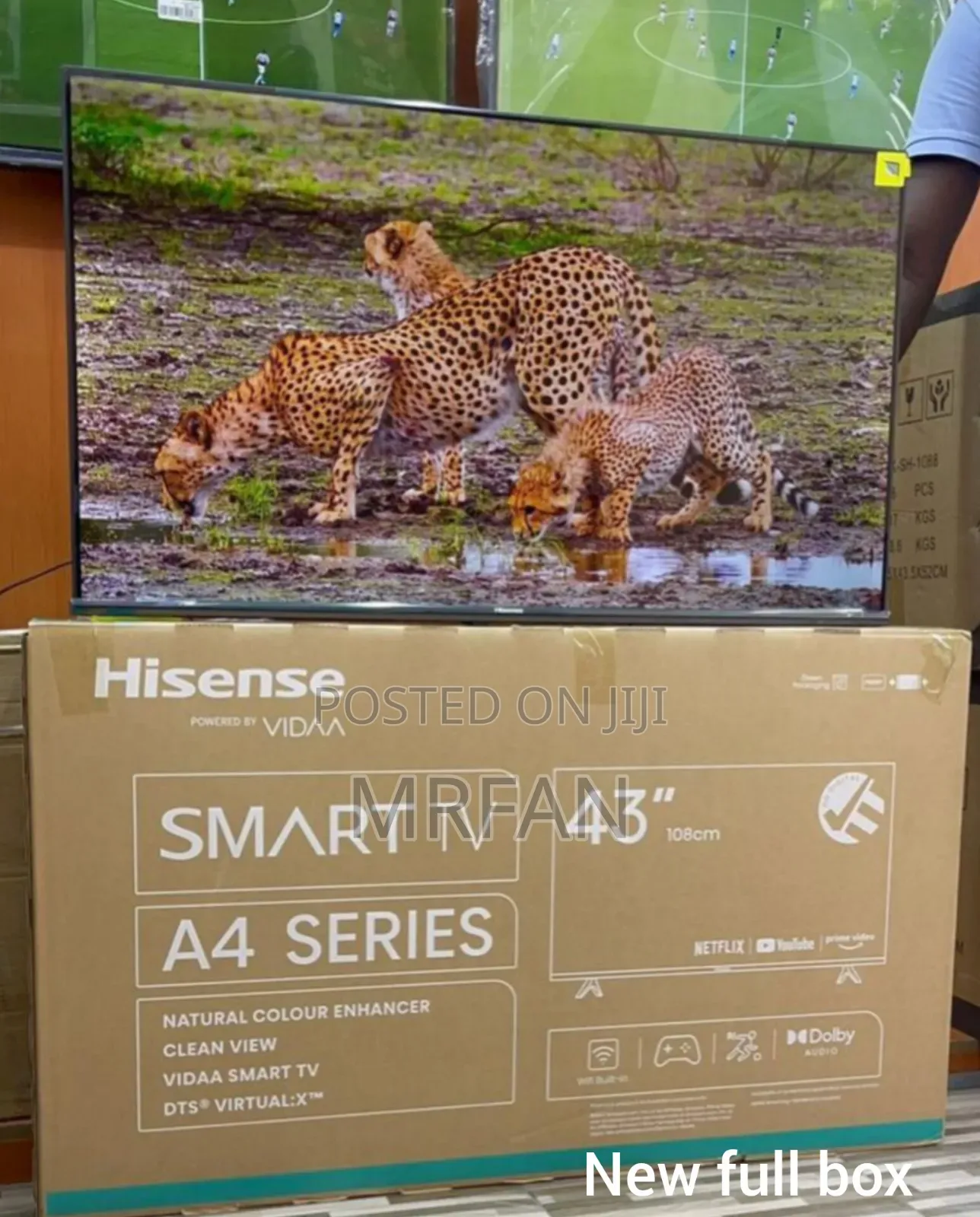 Hisense Smart Tv 43-Inch Ll Mpya