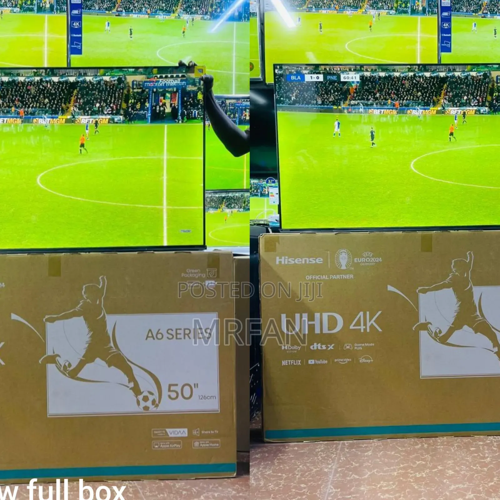 Hisense Smart Tv 50 Inch Uhd Mpya