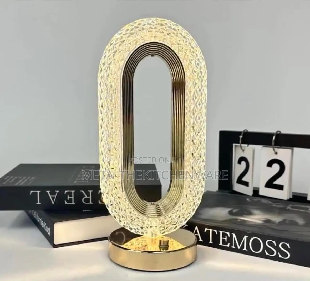 Crystal Table Lamp/ Bedside Lamp