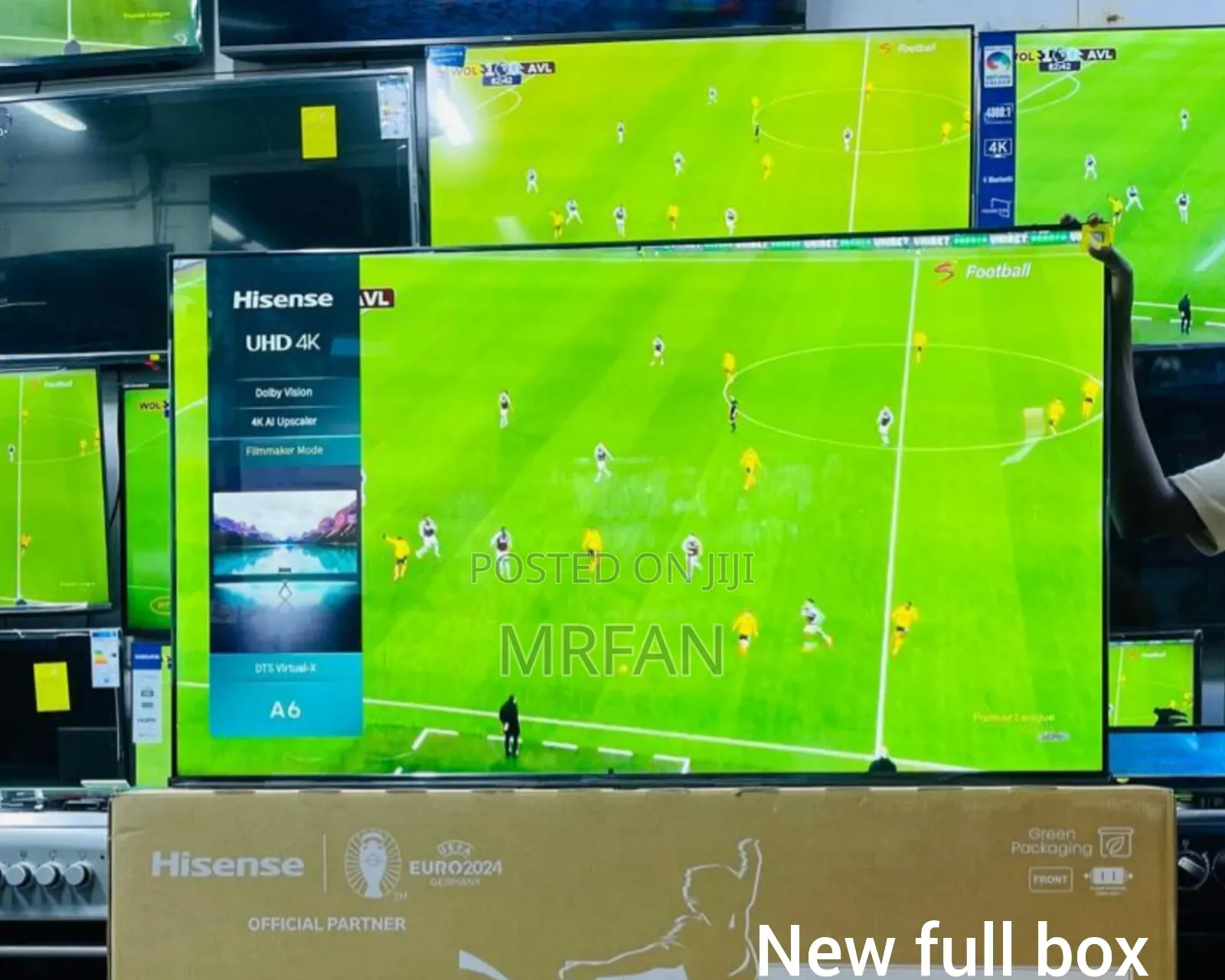 *Hisense Smart Uhd Tv 58 Inch Ll Bei