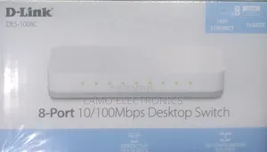 D-Link Des-1008c 8port 10/100mbps Switch