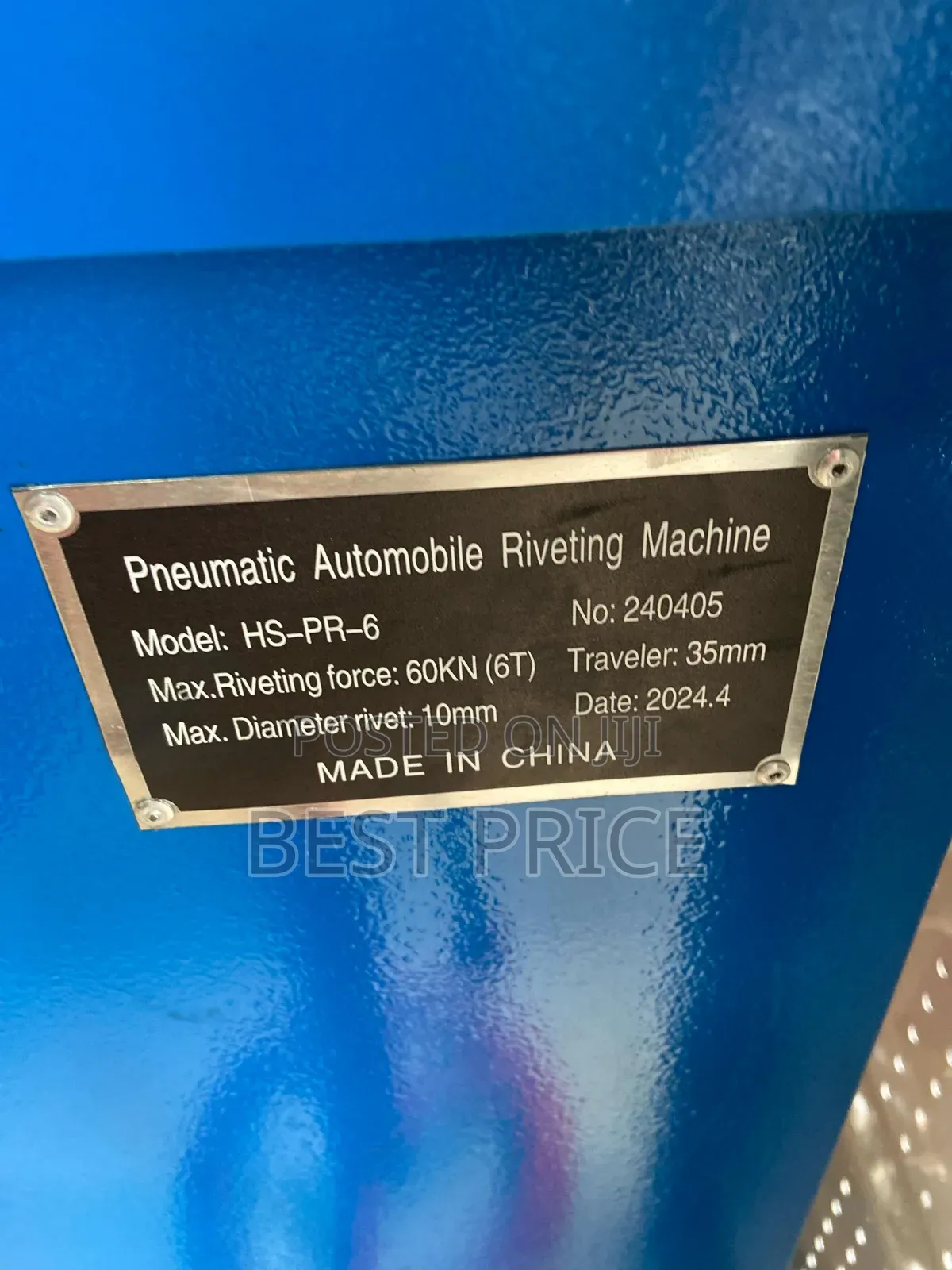Pneumatic Automobile Riverting Machine - Hs-Pr-6