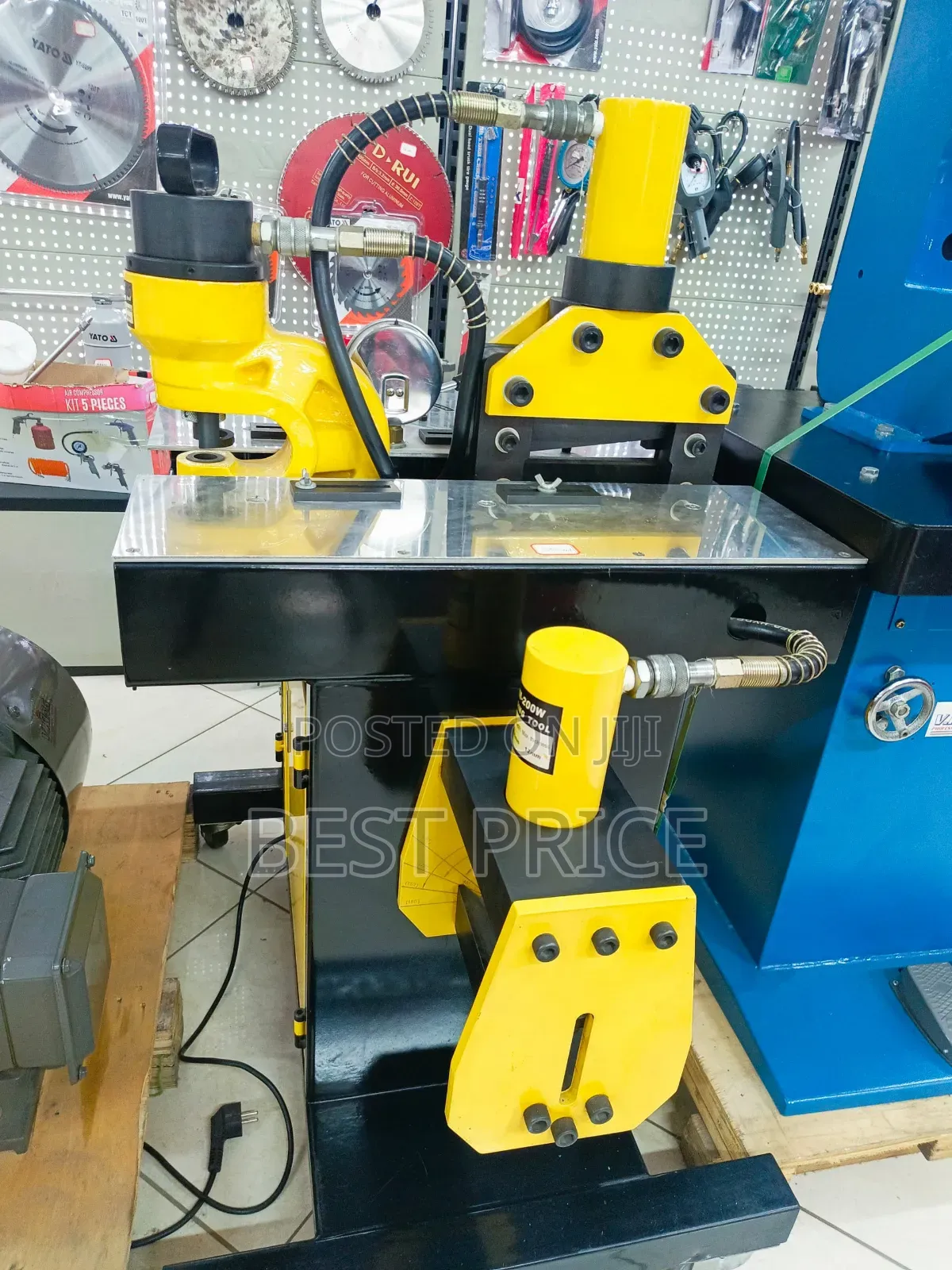 3in1 Electrical Hydraulic Bushbar Bender Cutting and Punch