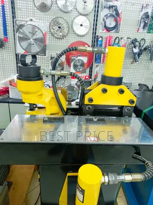 3in1 Electrical Hydraulic Bushbar Bender Cutting and Punch