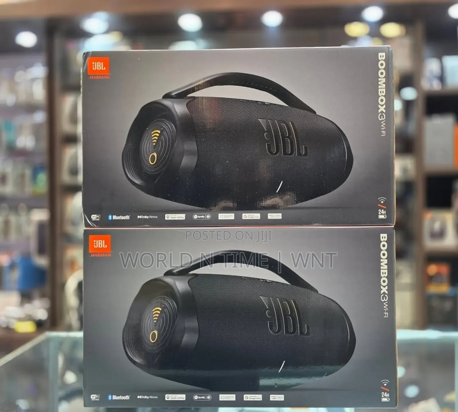 JBL Boombox 3 Wi-Fi and Bluetooth Portable Speaker