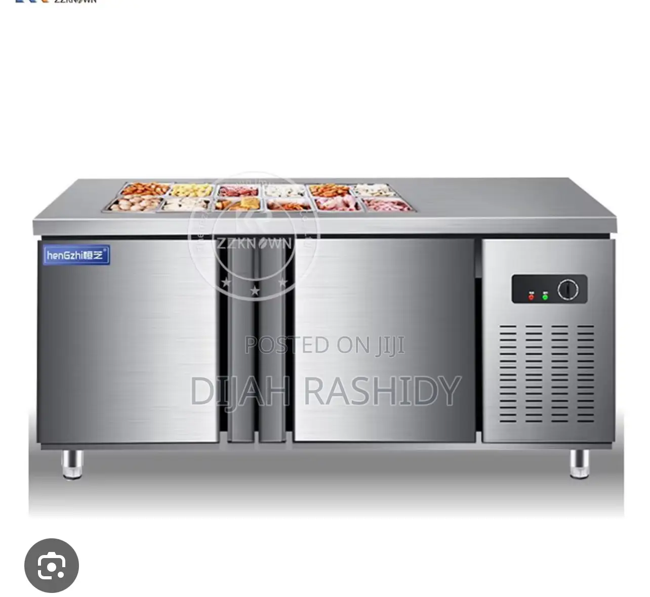 Undercounter Freezer With Salad Bar