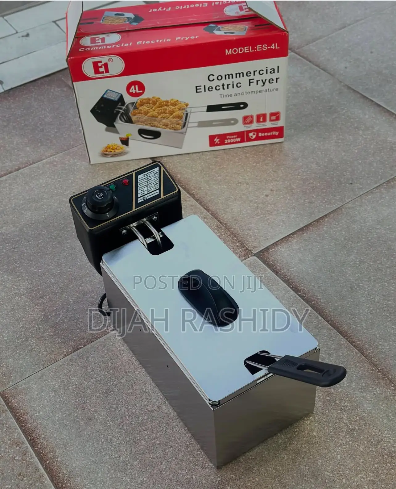 Single Electric Deep Fryer