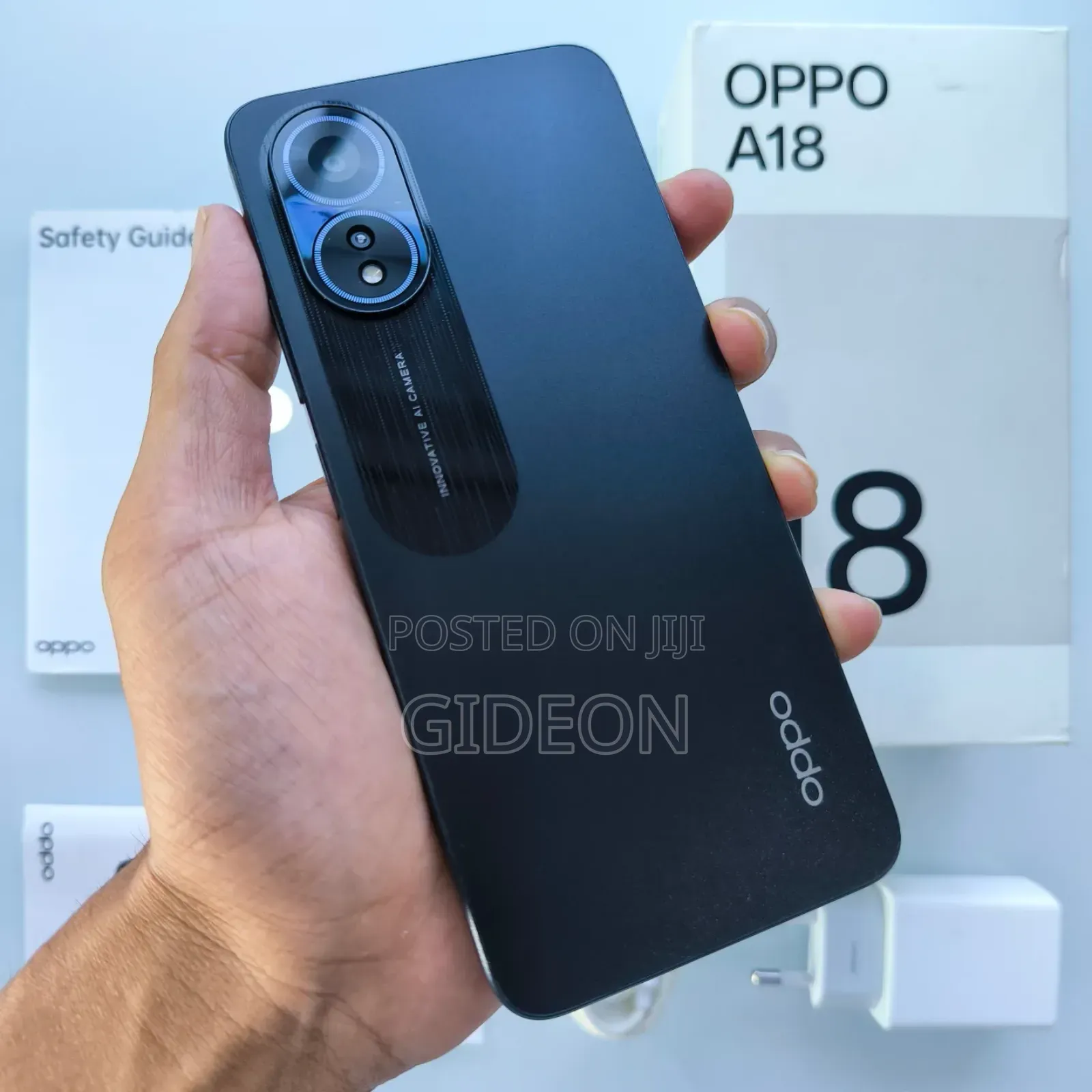 New Oppo A18 128 GB Black
