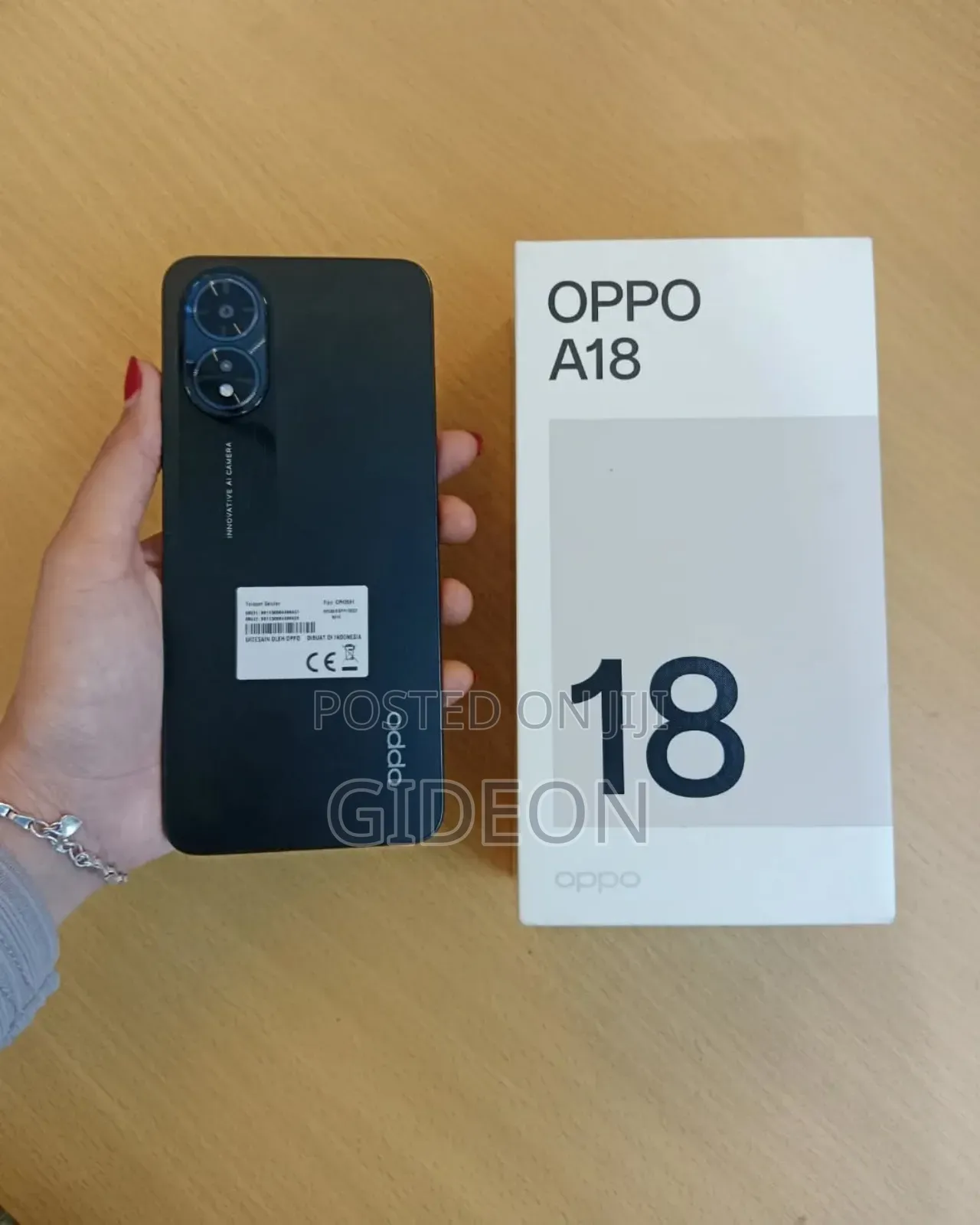 New Oppo A18 128 GB Black