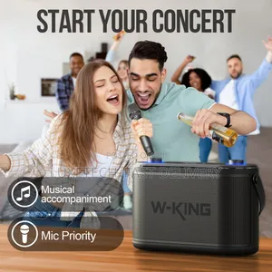 W-king H10 Bluetooth Speaker With 2 Mics